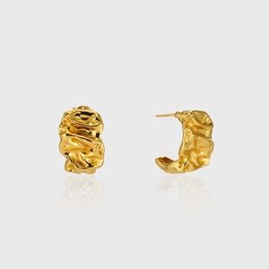Aureum Collective KENDALL earrings 24k Gold Vermeil Sterling Silver Gold Plating